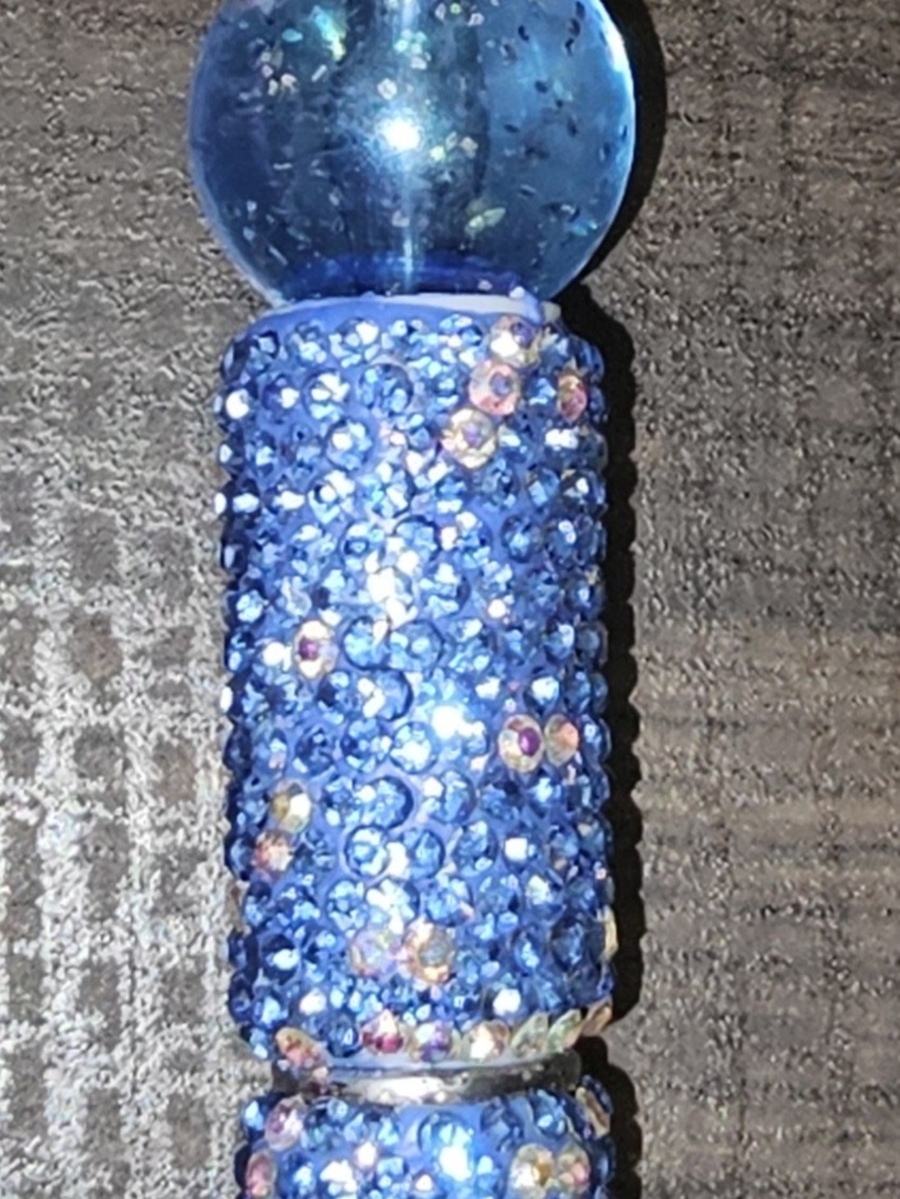 Handcrafted Pen with Crystals/Rhinestones/Other FREE Extra Ink-New - Picture 5 of 5